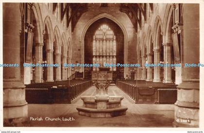 R307510 Parish Church Louth G 2884 Valentines RP