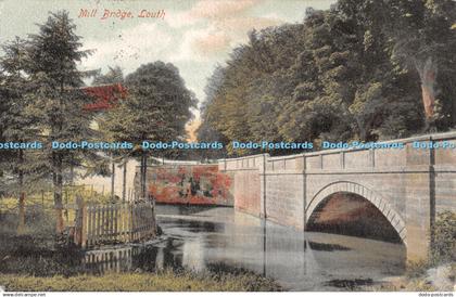 R310641 Louth Mill Bridge Valentines Series 1904