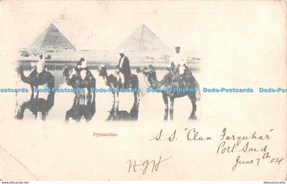 R315426 Pyramides Filippo Bella Postcard