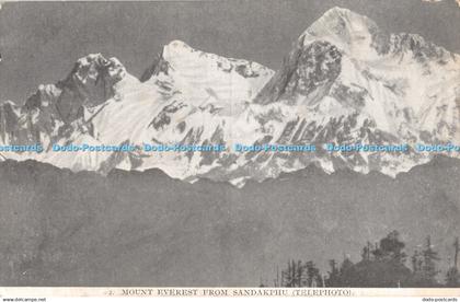 R321319 Mount Everest from Sandakphu Telephoto J Burlington Smith