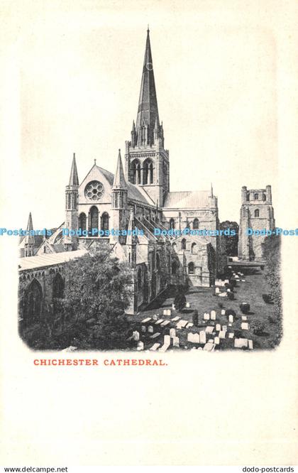 R337777 Chichester Cathedral Postcard