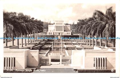 R347344 Oahu Laie Mormon Temple K H Postcard