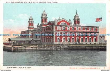 R347438 New York Ellis Island U S Immigration Station Administration Building D