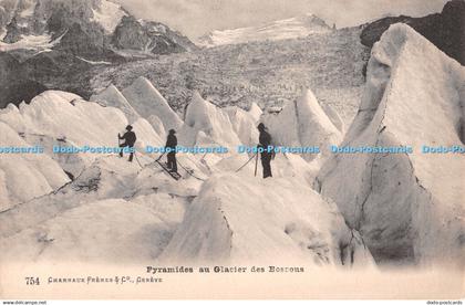 R382406 Pyramides au Glacier des Bossons Charnaux Freres