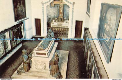 R411737 CA 145 Carmel Mission California Serra Memorial Sarcophagus Erected 1924