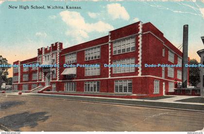 R416736 New High School Wichita Kansas S H Kress 1913