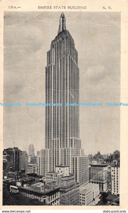 R418921 135A Empire State Building N Y Manhattan Post Card