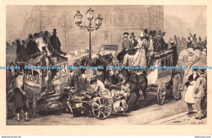 R429865 Ludgate Circus c 1850 Eugene Lami Victoria and Albert Museum The nid Vic