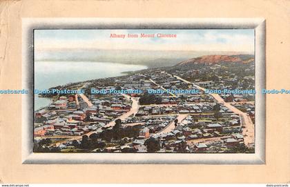 R443329 Albany From Mount Clarence Postcard