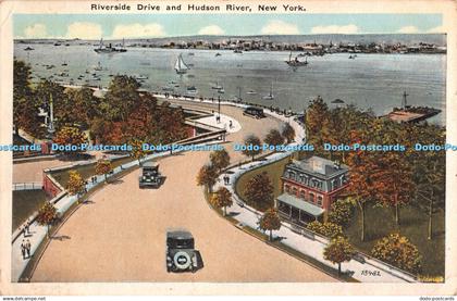 R447332 Riverside Drive and Hudson River New York 18482 1925