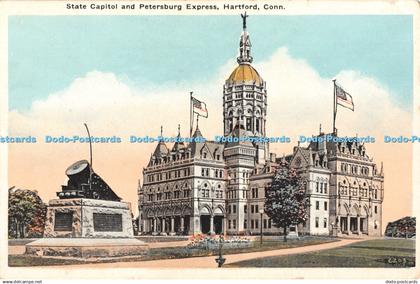 R451266 Conn Hartford State Capitol and Petersburg Express