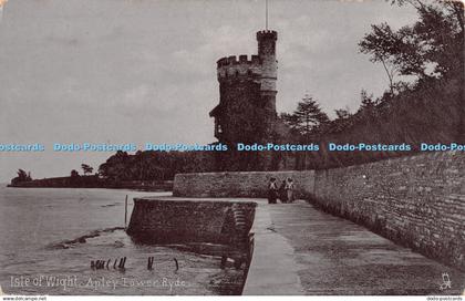 R454958 Isle of Wight Apley Tower Ryde Tuck Silverette Series 1728 Isle of Wight