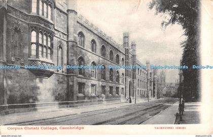 R481926 Cambridge Corpus Christi College Valentines Series 1903