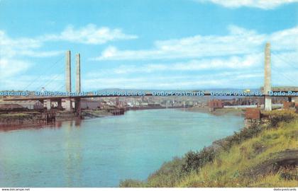 R483999 Newport Suspension Bridge Postcard