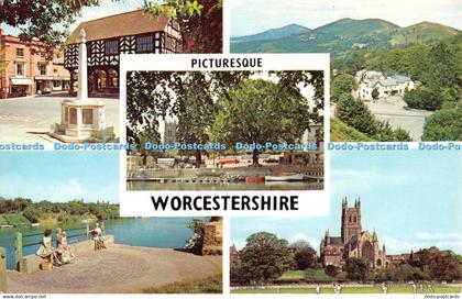 R488338 Picturesque Worcestershire 1971 PLC10699 Multi View