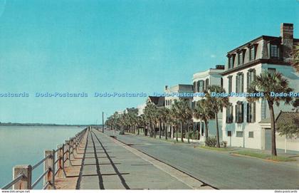 R513297 Charleston S C East of High Battery Charleston Post Card Dexter Press Er