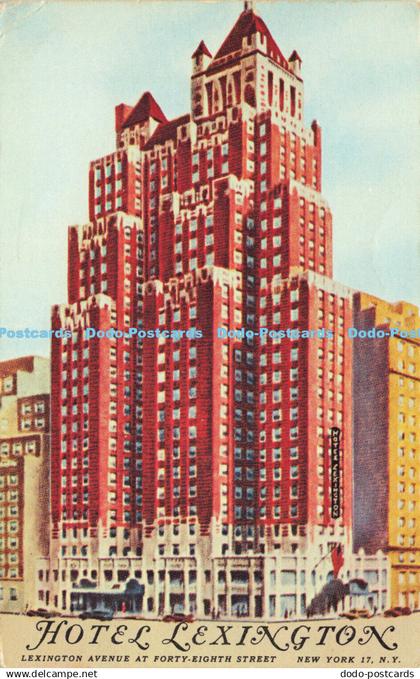 R620805 Hotel Lexington Lexington Avenue at Forty Eight Street New York Hawaiian