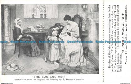 R631715 The Son and Heir. Turner and Wainwright. G. Sheridan Knowles