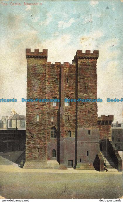 R636670 Newcastle. The Castle. Newcastle Chronicle Series. Ruddock. 1912