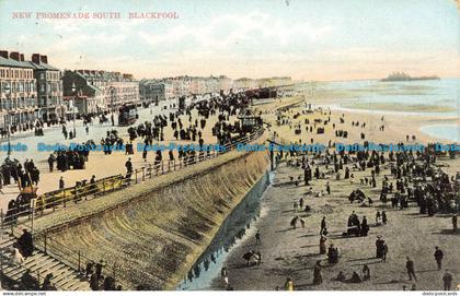 R640247 Blackpool. New Promenade South. Max Ettlinger. Blackpool Series. 1088. 1