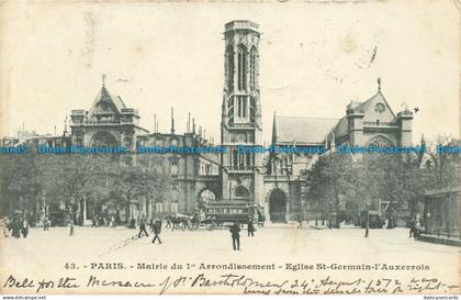 R645685 Paris. Mairie du I er Arrondissement. Eglise St. Germain l Auxerrois. 19