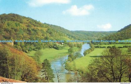 R684954 Monmouthshire. River Wye Near Monmouth. J. Arthur Dixon