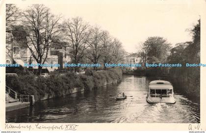 R688313 Hamburg. Winterhude. River Section With Boat