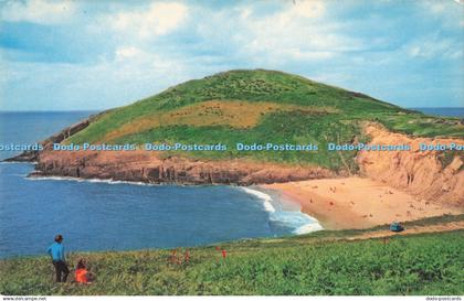 R725821 Wales Cardiganshire Mwnt Beach N P O Belfast Dexter