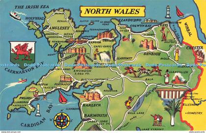 R725894 North Wales Map PM Abergele Denbighshire 1968