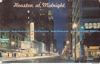 R726250 Houston at Midnight Texas Astrocard 1972