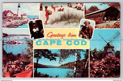 R738576 Greetings from Cape Cod Orleanson Cape Dexter Press West Nyack 1985 Post