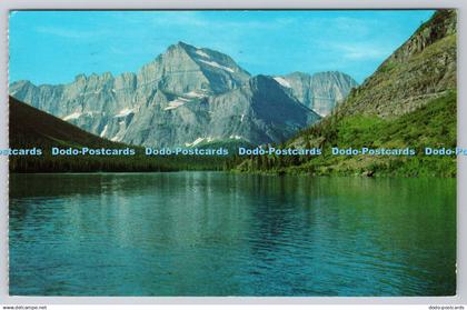 R744920 Montana Lake Josephine and Mt Gould in Glacier National Park Glacier Par