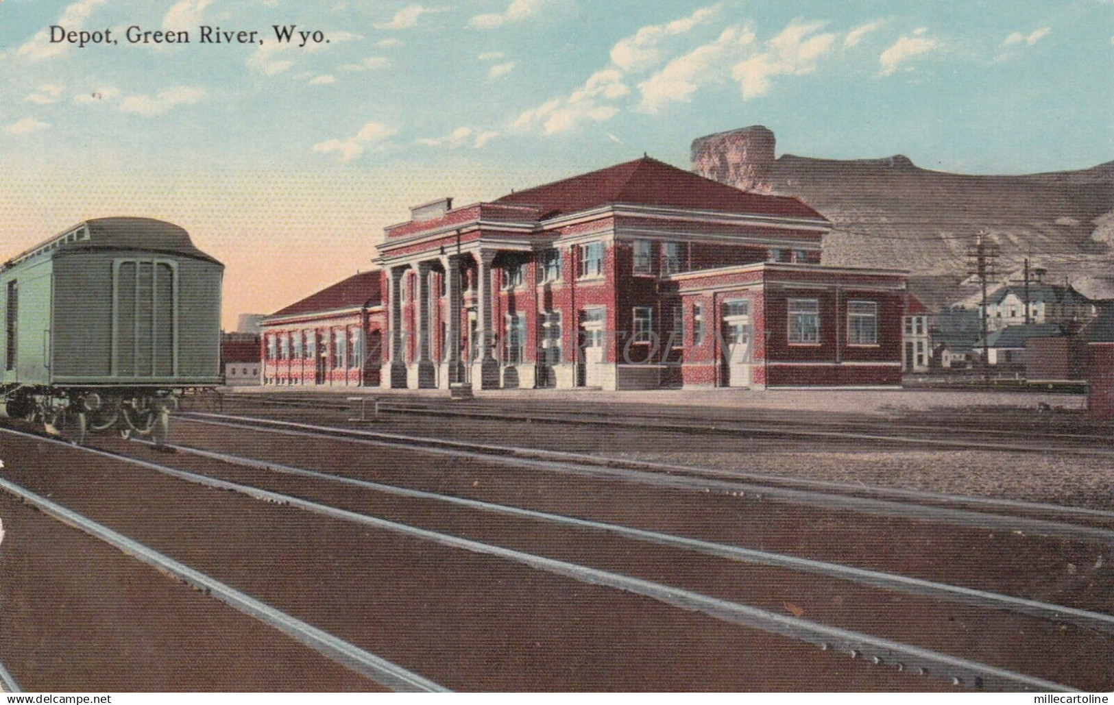 WYOMING - Depot, Green River