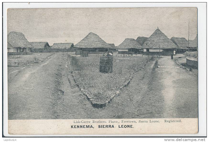 XS 655 /C P A SIERRA LEONE   - KENNEMA