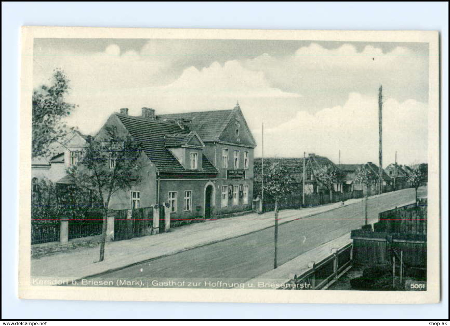 XX00972-155./ Kersdorf bei Briesen (Mark)  Gasthof zur Hoffnung AK ca.1950