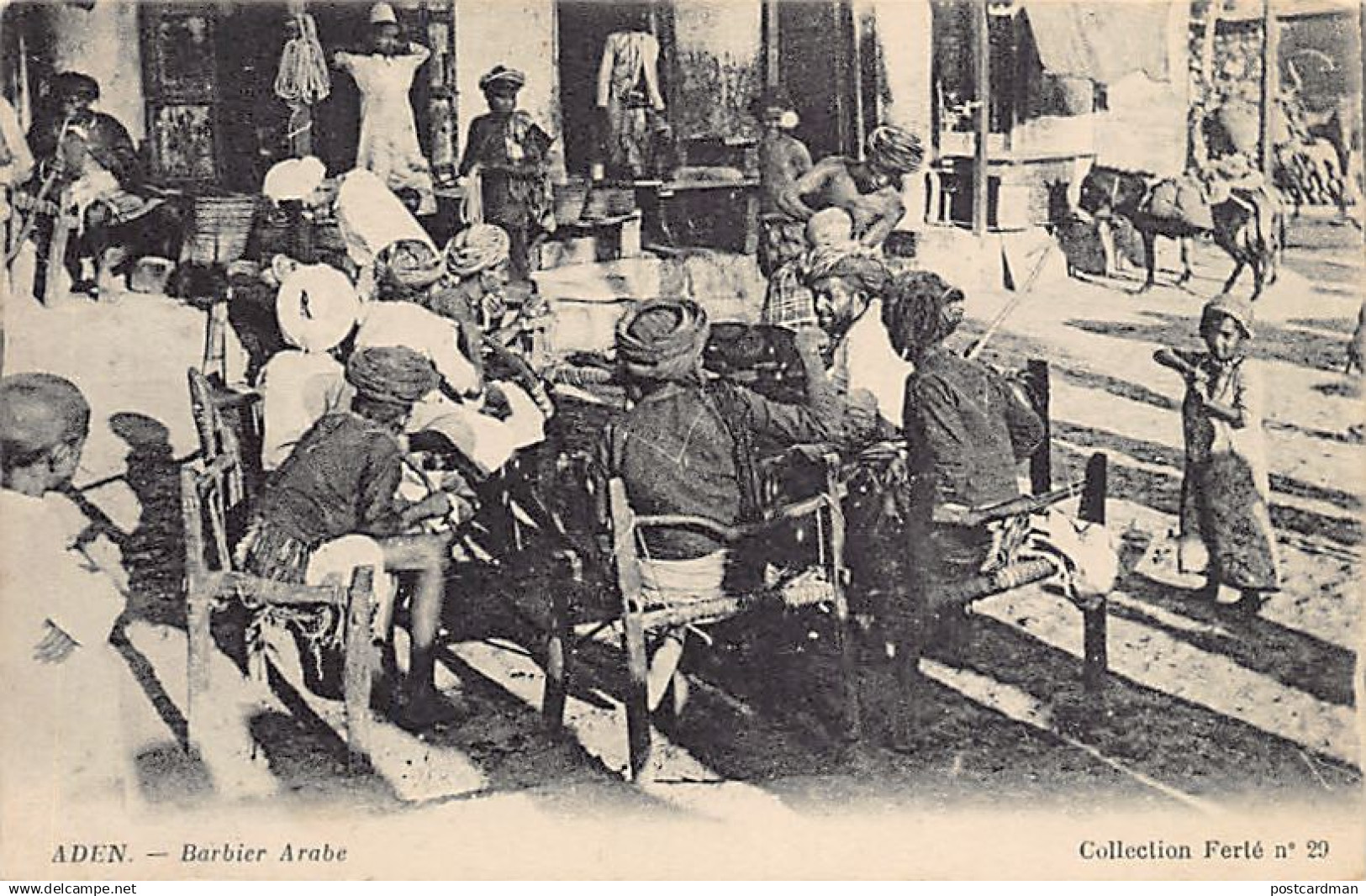 Yemen - ADEN - Arab barber - Publ. Ferté 29