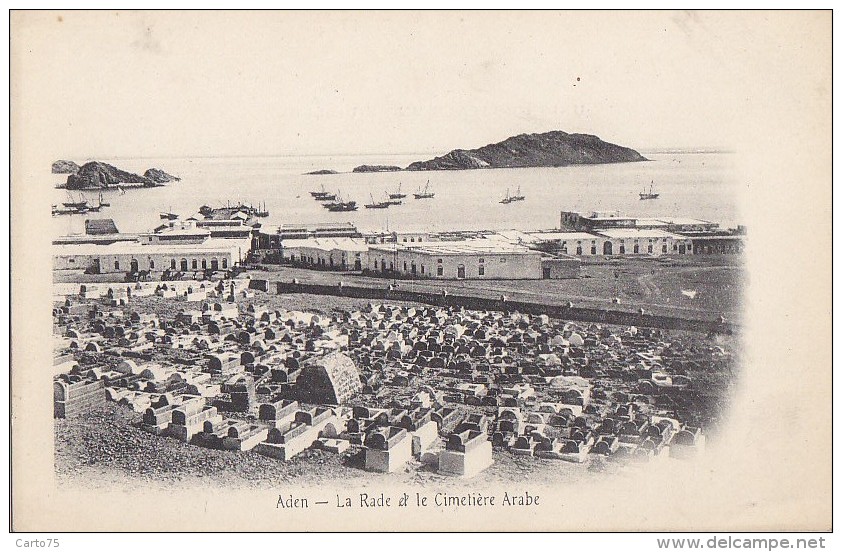 Yémen - Aden - Précurseur - Rade et Cimetière Arabe