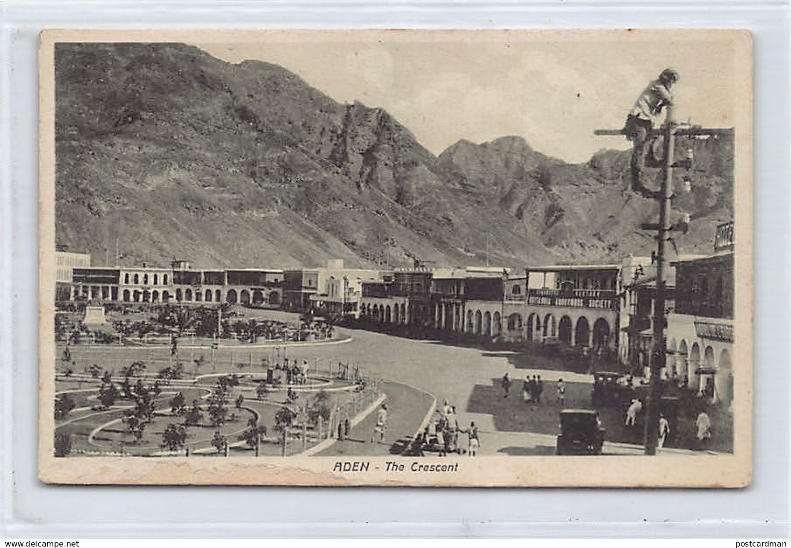 Yemen - ADEN - The Crescent - Publ. M. Howard