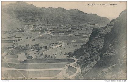 ( CPA ASIE )  YÉMEN  /  ADEN  - Les Citernes  -