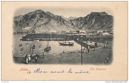 ( CPA ASIE )  YÉMEN  /  ADEN  -  The Crescent  -