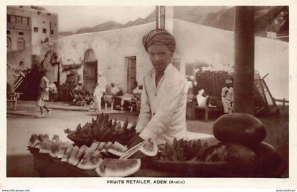 Yemen - ADEN - Fruits retailer - Publ. M. Howard