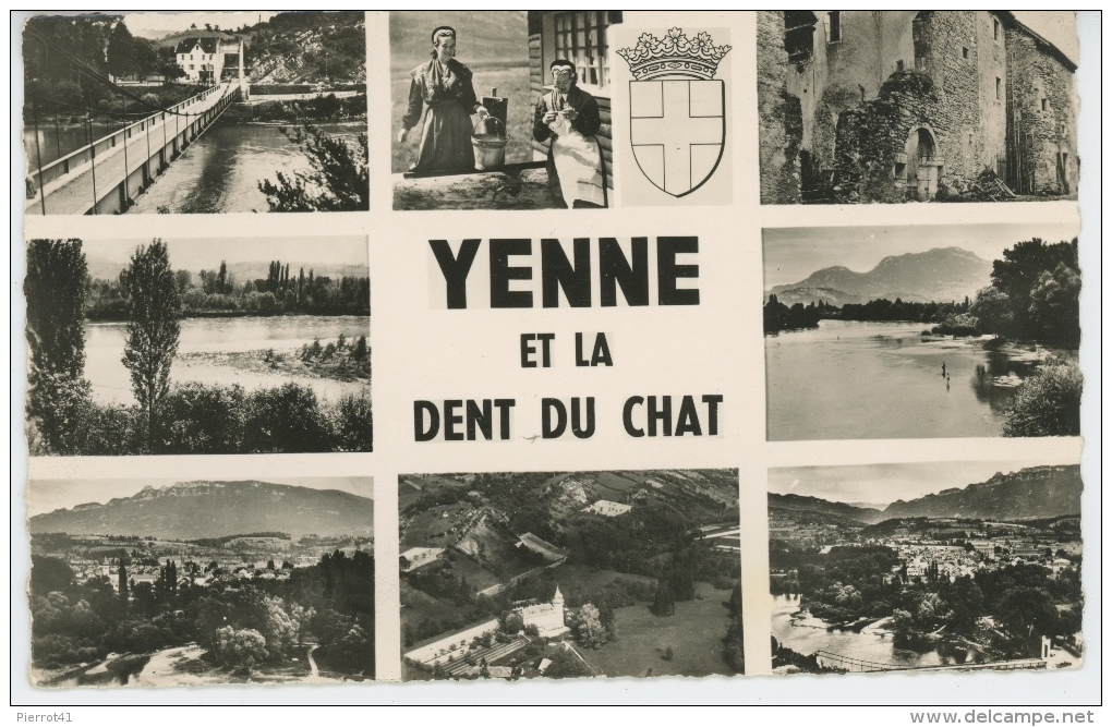 YENNE - Souvenir de Yenne (vues multiples )