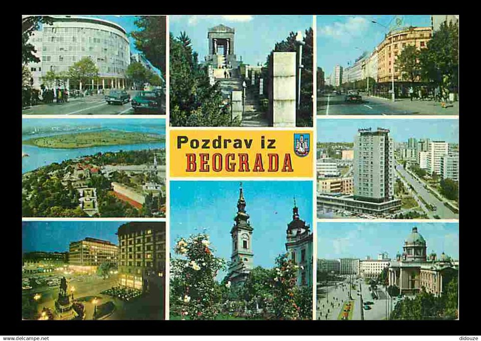 Yougoslavie - Beograd - Pozdrav iz Beograda - Multivues - CPM - Voir Scans Recto-Verso