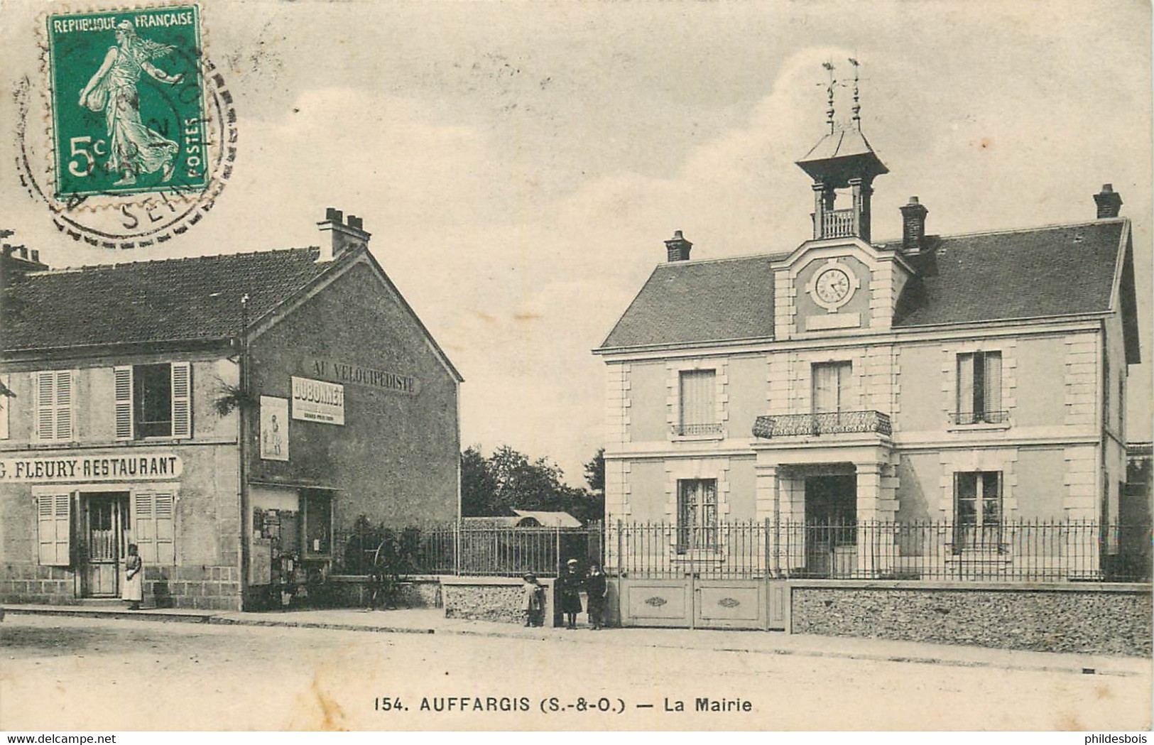 YVELINES  AUFFARGIS  la mairie