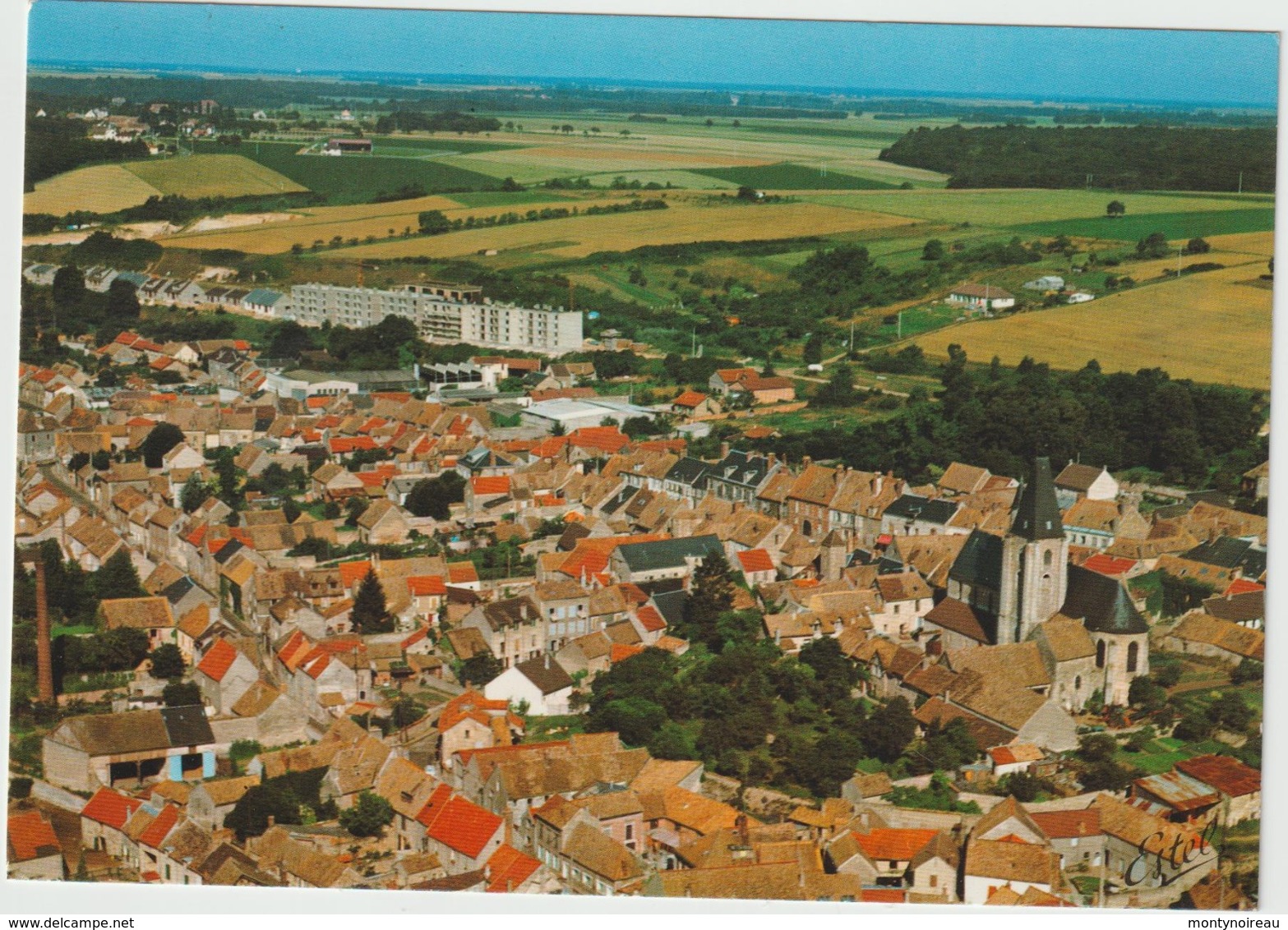 Yvelines :  SAINT  ARNOULT  en  YVELINES  : vue  1988