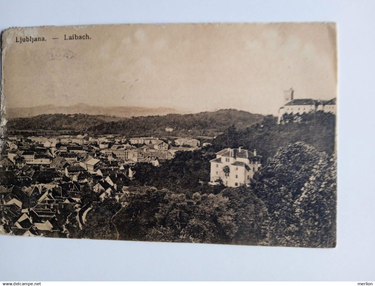 ZA586.3 Slovenia Laibach Ljubljana 1917?  -Nagy Lajos Kemeneshőgyész Hungary  Böröndy- K.u.K. Militgärzensur