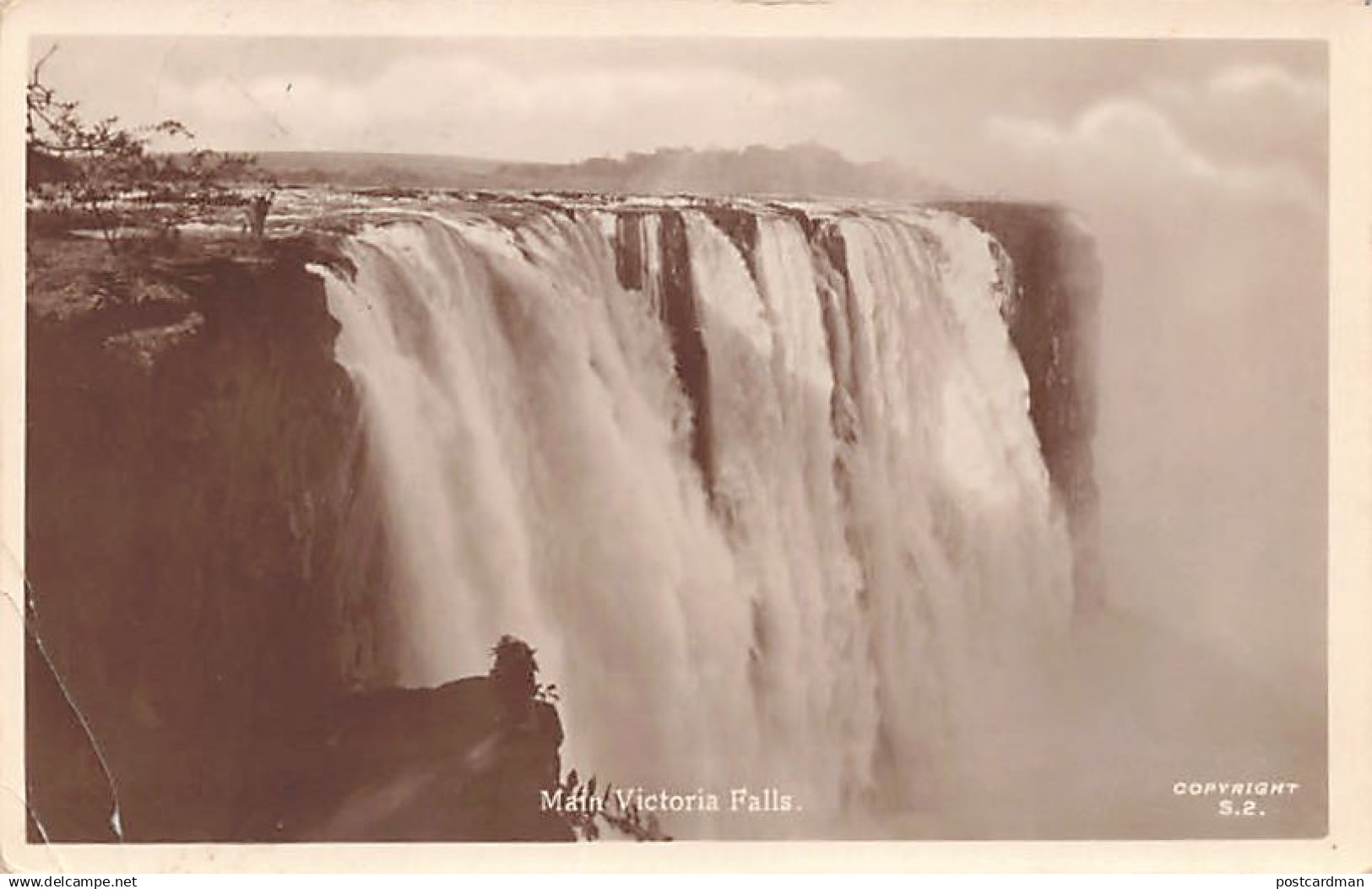 Zambia - Main Victoria Falls - Publ. unknown S2