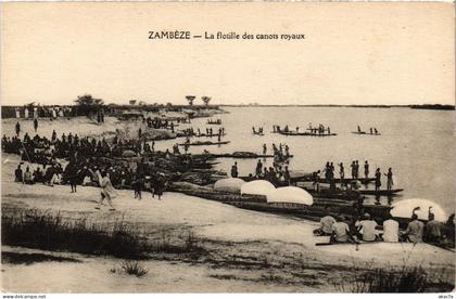 PC ZAMBIA LA FLOTILLE DES CANOTS ROYAUX (a53502)