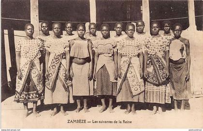 Zambia - Barotseland - The Queen's Attendants - Publ. Société des Missions Evangéliques