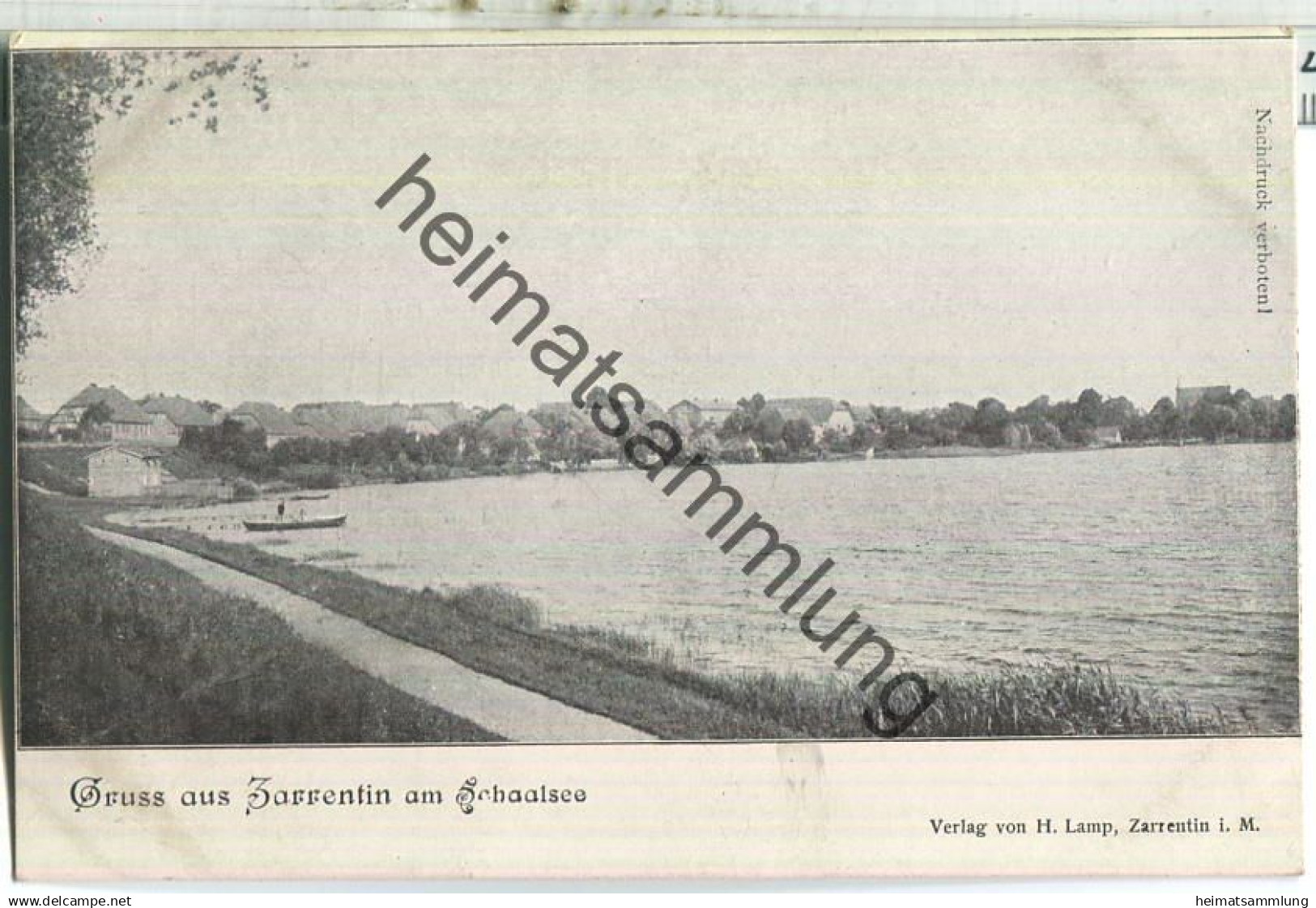 Zarrentin am Schaalsee - Verlag H. Lamp Zarrentin ca. 1900